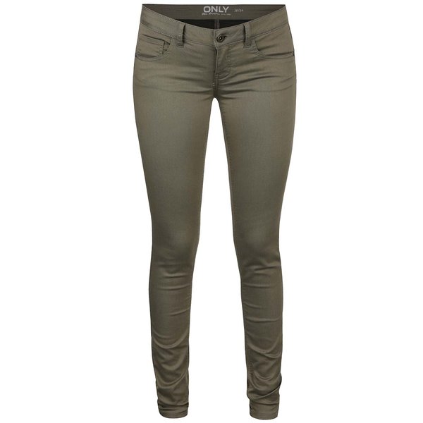 Pantaloni kaki skinny ONLY Lucia ce iti pun formele in evidenta