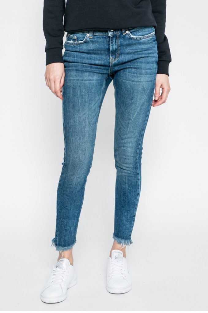 Blugi dama Vero Moda din denim de bumbac