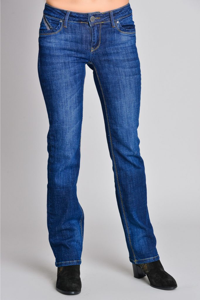 Jeans Wing bleumarin casual croi drept